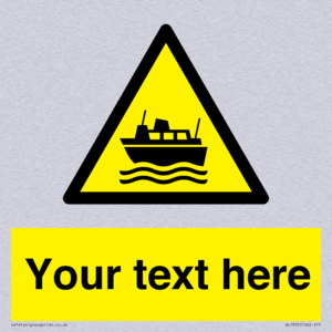 Custom warning ferries crossing vessels